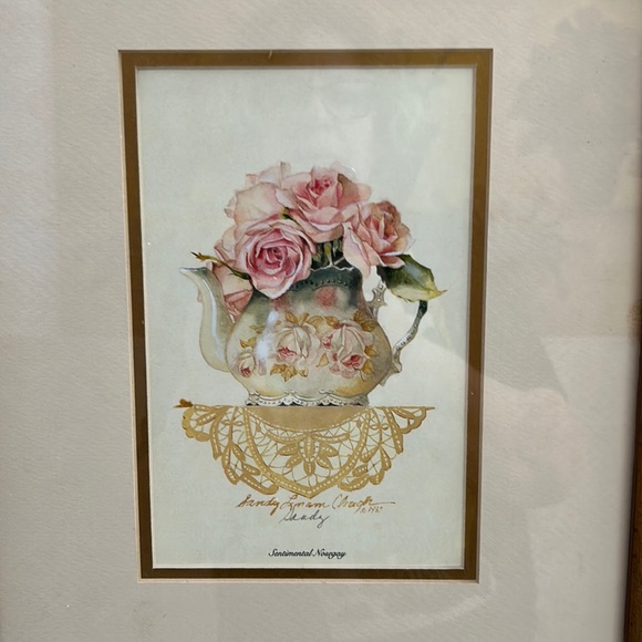 Sandy Clough "Sentimental Nosegay" print - Picture 2 of 6